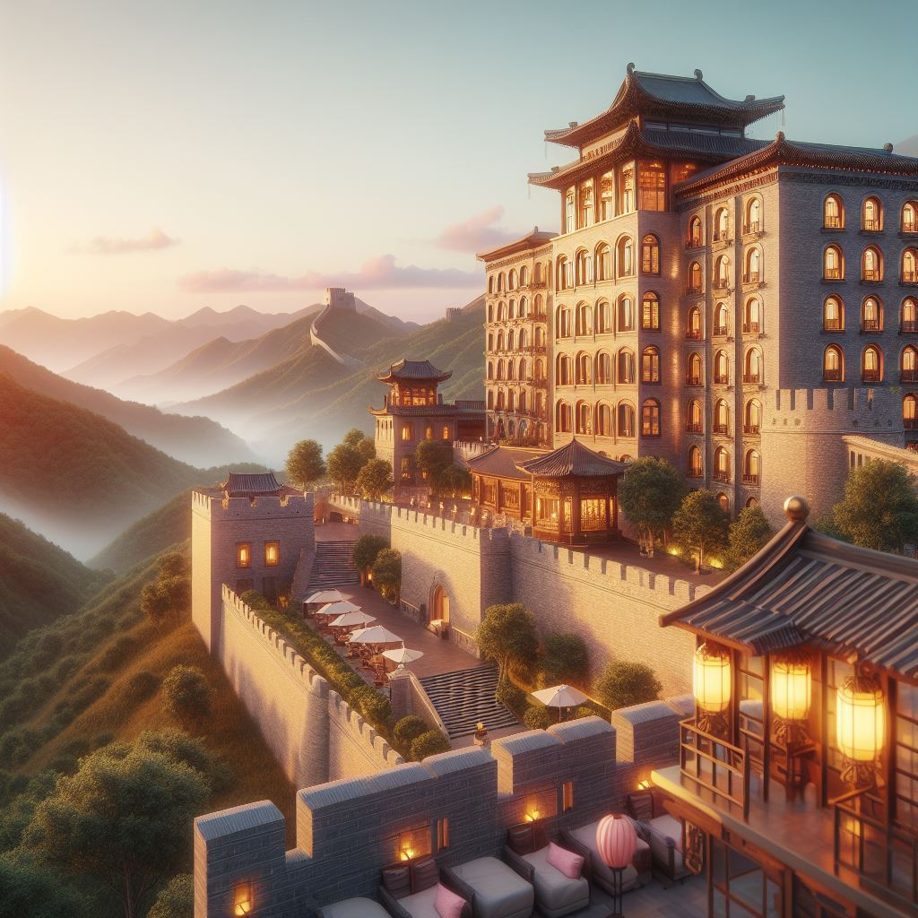 luxury hotels near the great wall of china