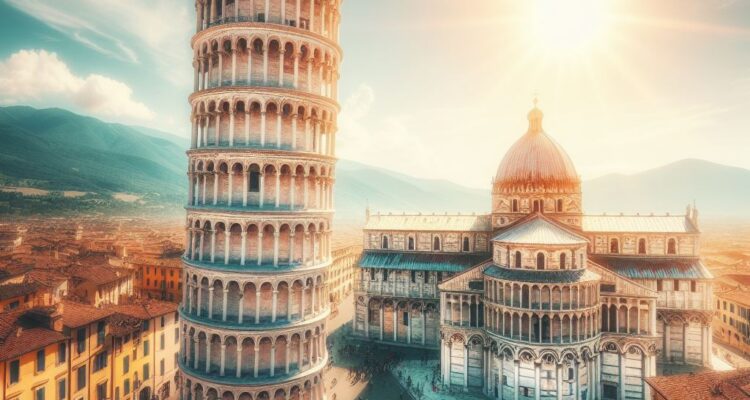 tourist attractions in italy leaning tower of pisa