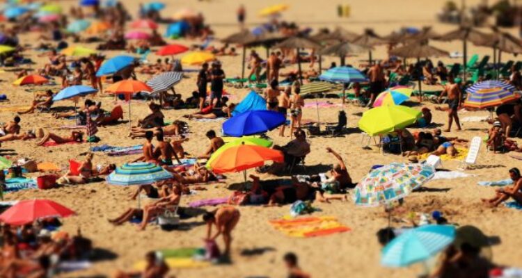 beach camping images