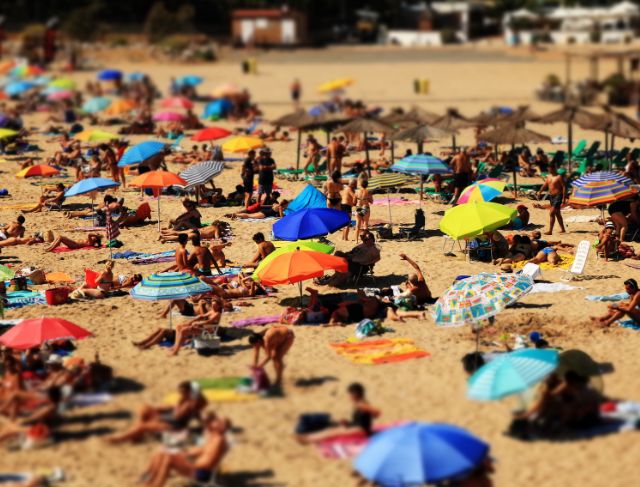 beach camping images