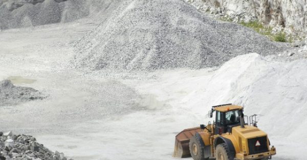 Kishangarh Marble Waste Dump in India Looks Like a Snow-Covered Landscape