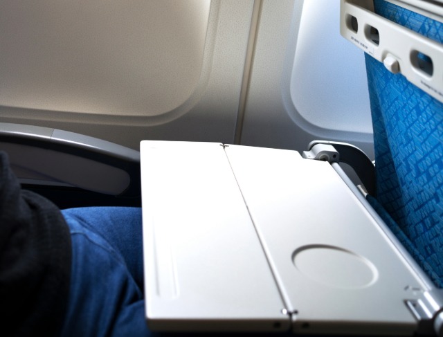 Flight Attendant Warns Passengers About Using Airplane Tray Tables